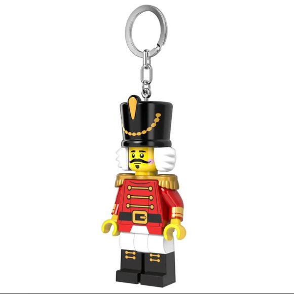 LEGO 5008989 NUTCRACKER Keychain LIGHT Minifigure LED NWT NEW in Hand - Picture 11 of 11